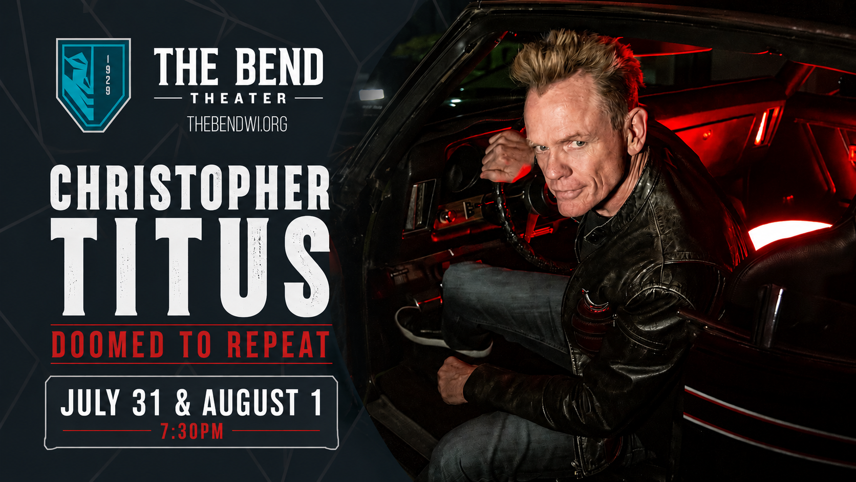 Christopher Titus — Doomed to Repeat at The Bend