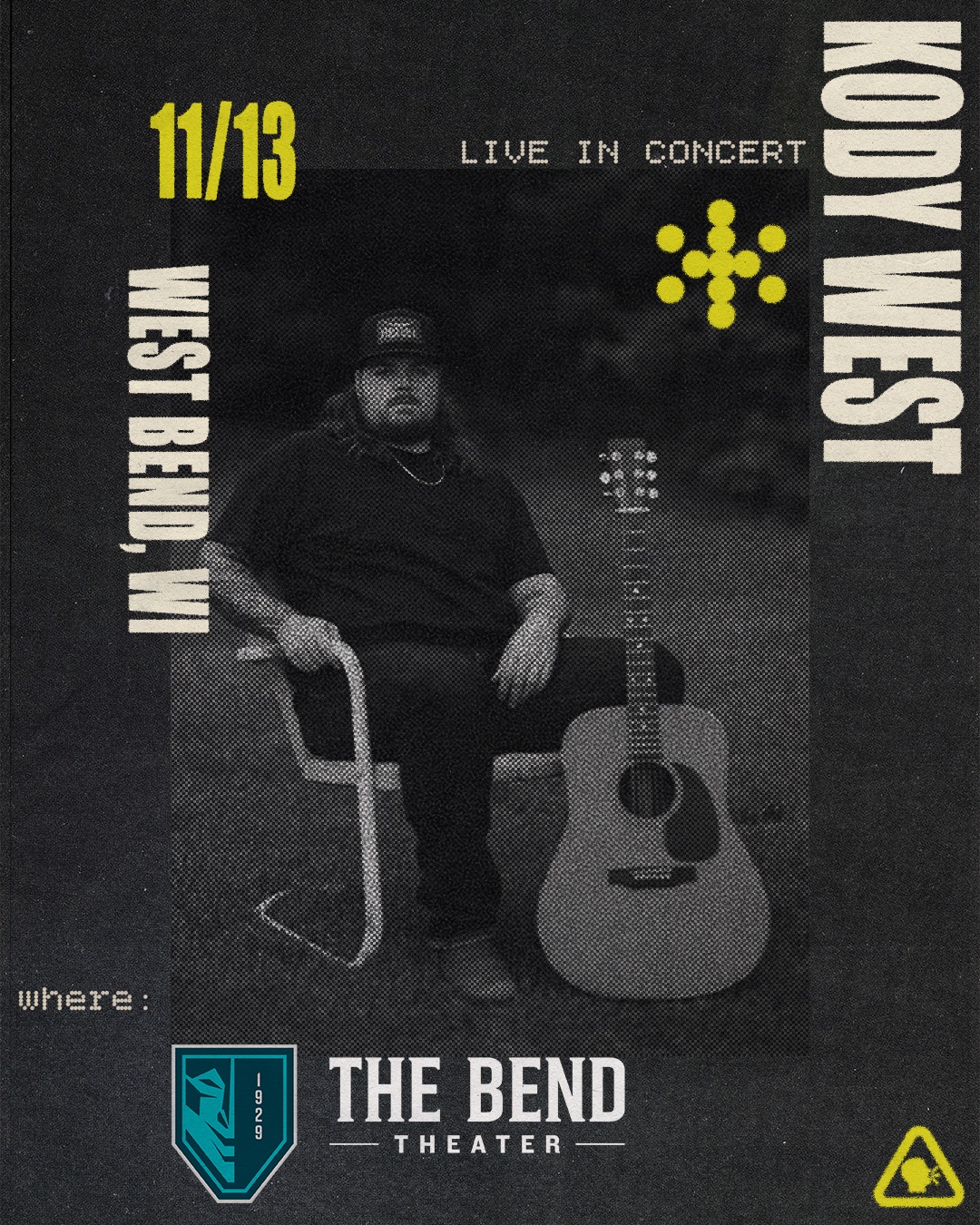 Kody West — Live in Concert at The Bend · Nov 13